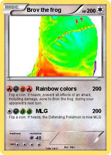 Pokemon Brov the frog