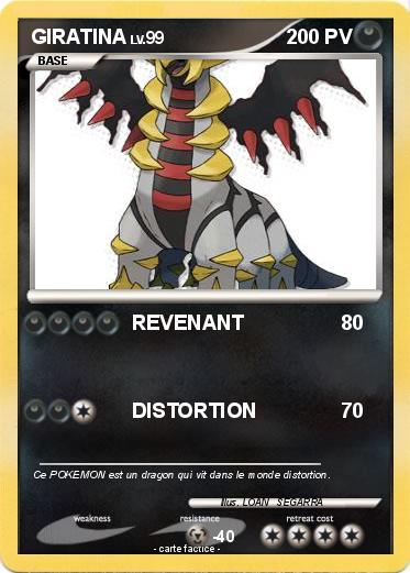 Pokemon GIRATINA