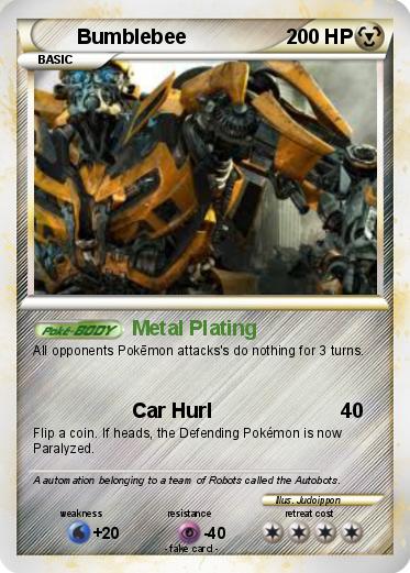 Pokemon Bumblebee