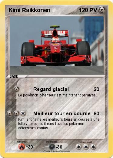 Pokemon Kimi Raikkonen