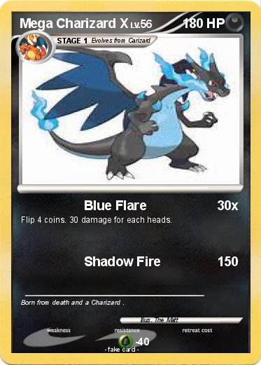 Pokemon Mega Charizard X