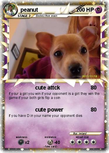 Pokemon peanut