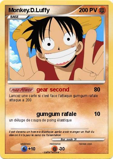 Pokemon Monkey.D.Luffy