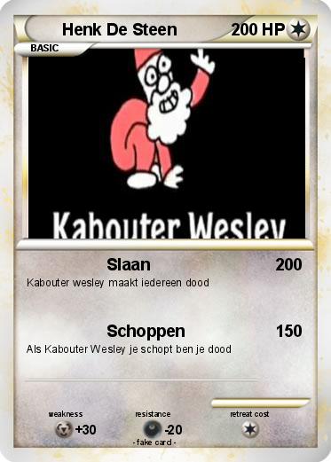 Pokemon Henk De Steen