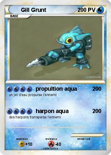 Pokemon Gill Grunt
