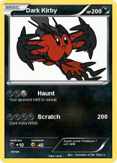 Pokemon Dark Kirby
