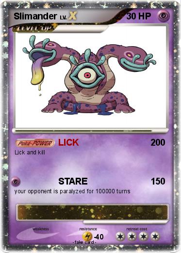 Pokemon Slimander