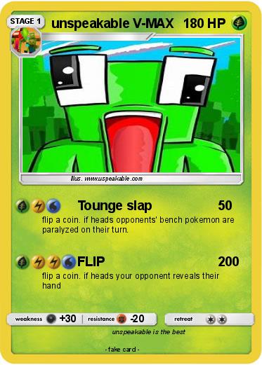 Pokemon unspeakable V-MAX