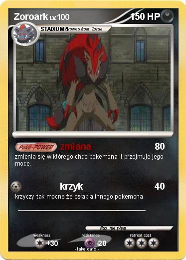 Pokemon Zoroark