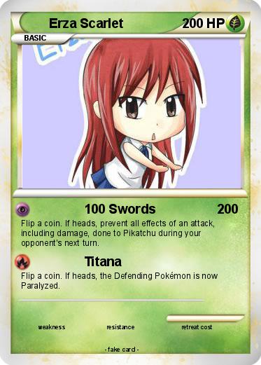 Pokemon Erza Scarlet