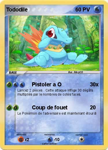 Pokemon Tododile