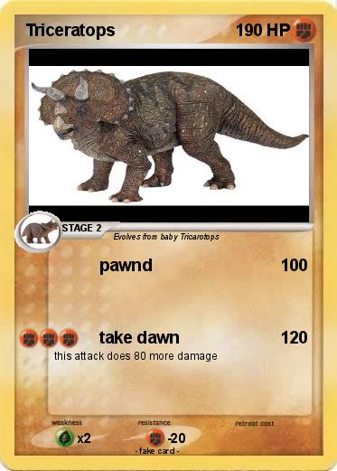 Pokemon Triceratops