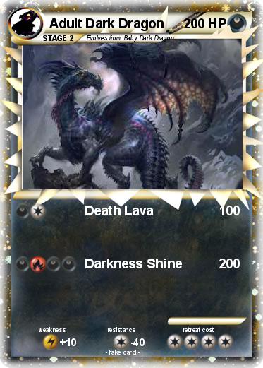 Pokemon Adult Dark Dragon
