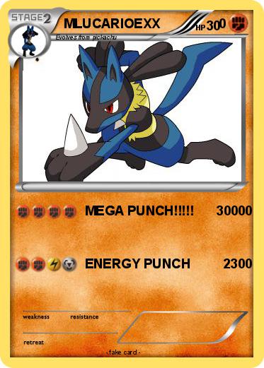 Pokemon MLUCARIOEXX                0