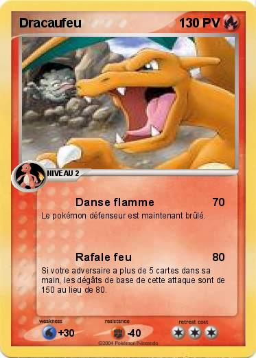 Pokemon Dracaufeu