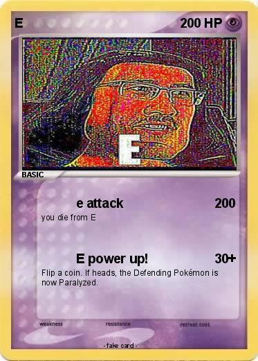Pokemon E