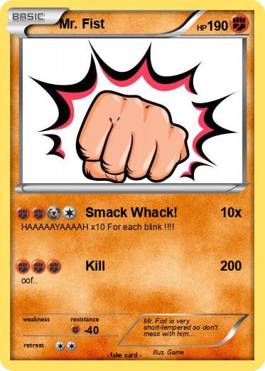 Pokemon Mr. Fist