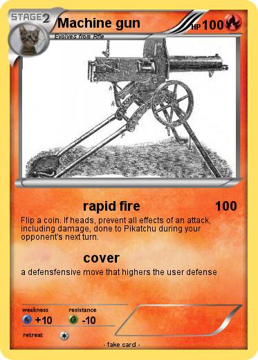 Pokemon Machine gun