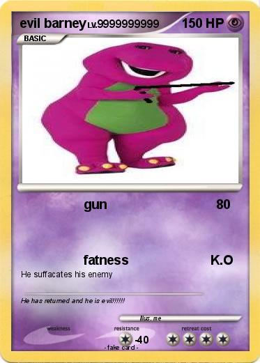 Pokemon evil barney