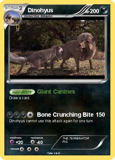 Pokemon Dinohyus