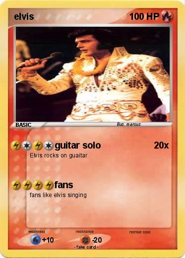 Pokemon elvis