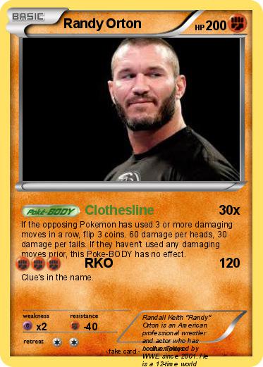 Pokemon Randy Orton