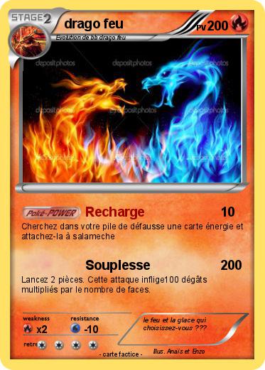 Pokemon drago feu