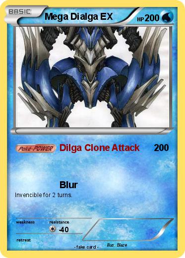 Pokemon Mega Dialga EX