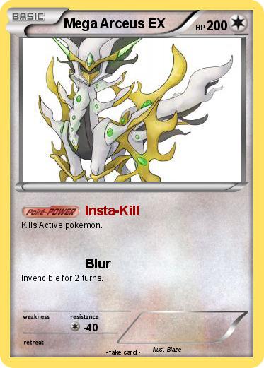 Pokemon Mega Arceus EX