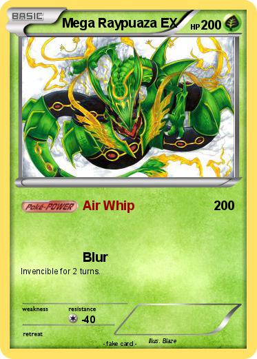 Pokemon Mega Raypuaza EX