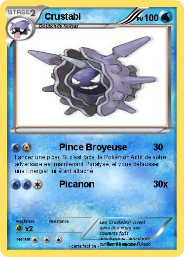 Pokemon Crustabi