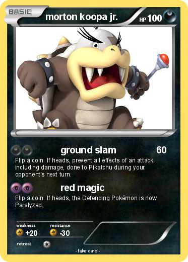 Pokemon morton koopa jr.