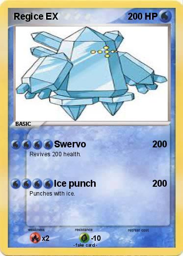 Pokemon Regice EX