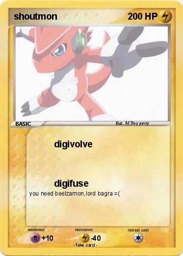 Pokemon shoutmon