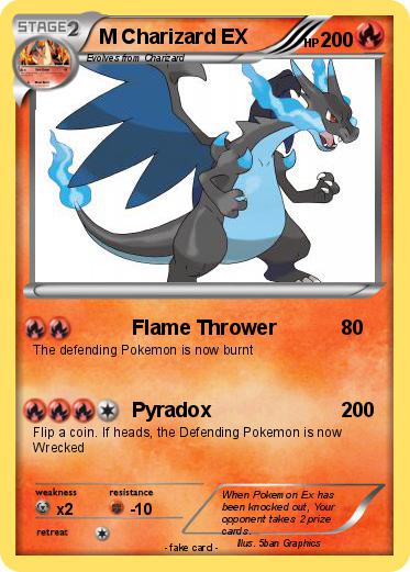 Pokemon M Charizard EX