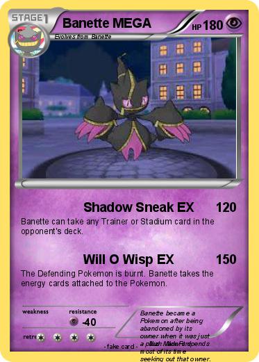 Pokemon Banette MEGA