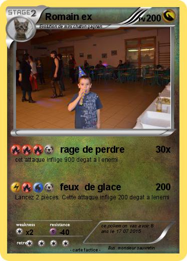 Pokemon Romain ex
