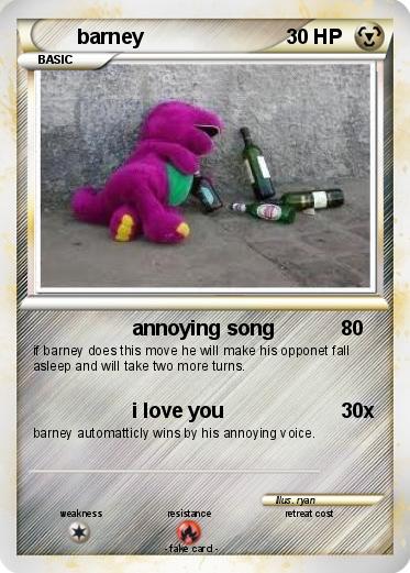 Pokemon barney