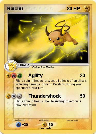 Pokemon Raichu