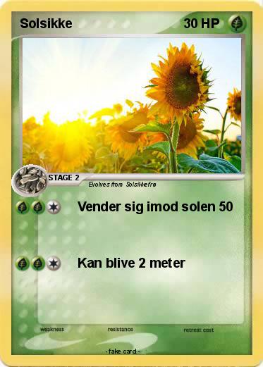 Pokemon Solsikke