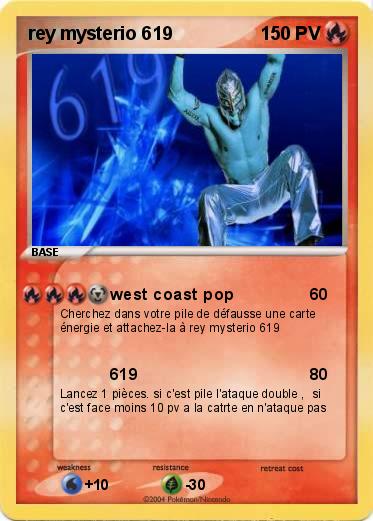 Pokemon rey mysterio 619