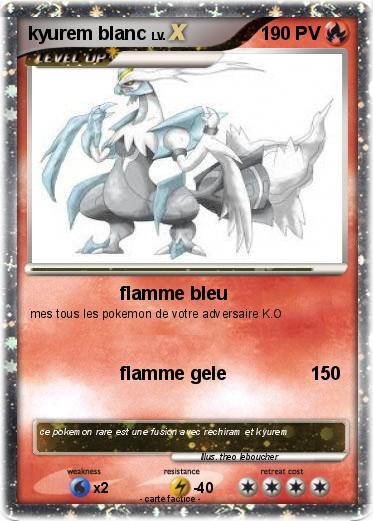 Pokemon kyurem blanc
