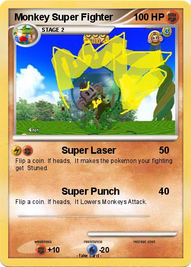 Pokemon Monkey Super Fighter