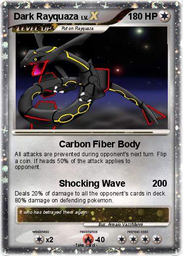 Pokemon Dark Rayquaza