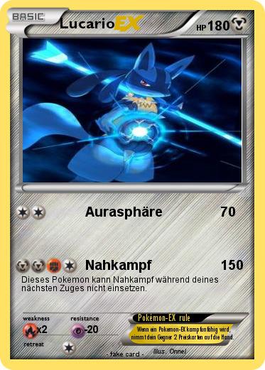 Pokemon Lucario