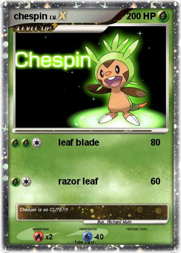 Pokemon chespin