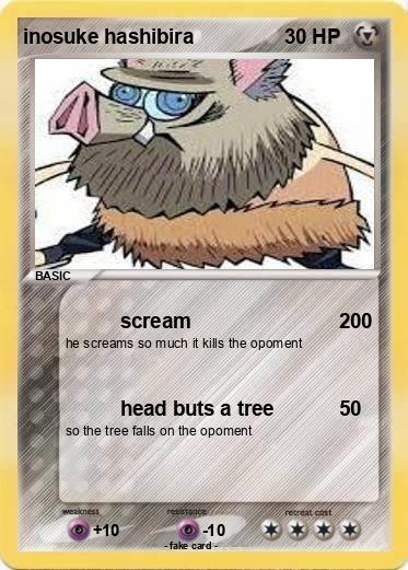 Pokemon inosuke hashibira