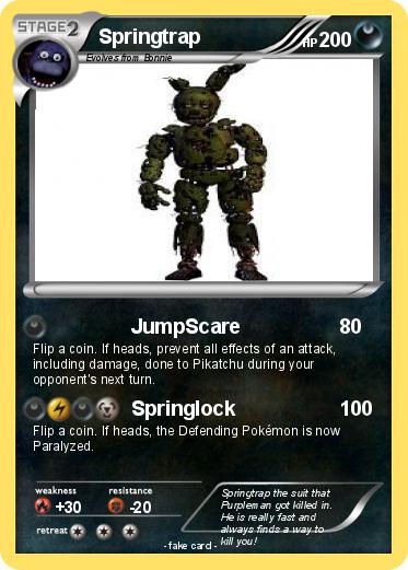 Pokemon Springtrap