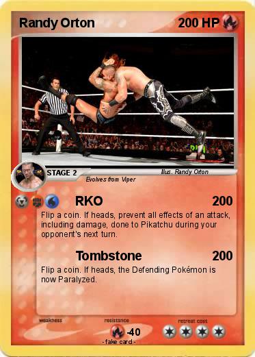 Pokemon Randy Orton