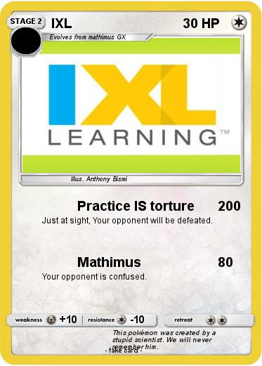 Pokemon IXL
